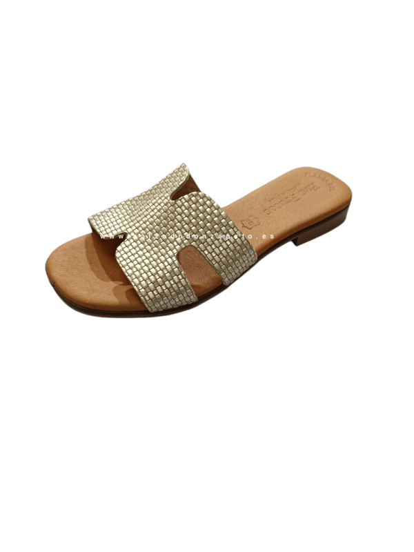 Zuecos Eva Frutos 3053 oro