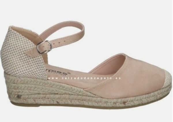 Cuña esparto amarpies 26481 beige - Imagen 3