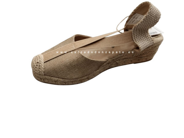 Sandalia yute amarpies 28507 platino - Imagen 3