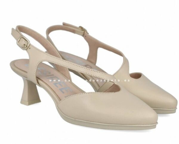 Zapato Desiree crema MAIA 29 - Imagen 2