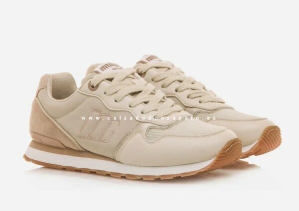 Zapatillas Mustang 60441 beige - Imagen 4