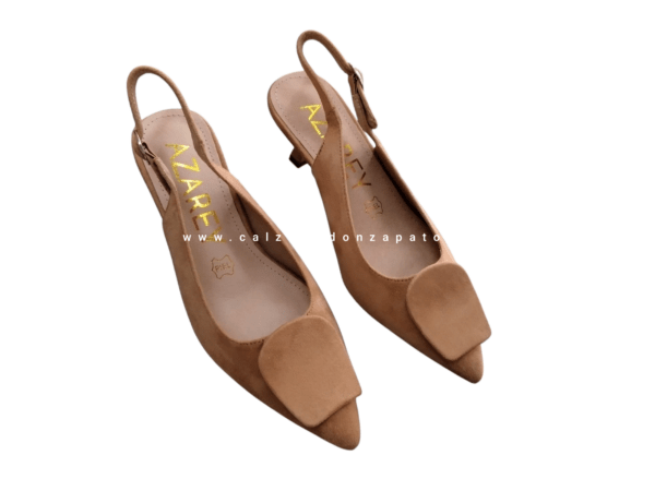 Zapato mujer Azarey modelo 578J621 beige