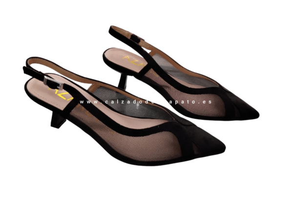 Zapato Azarey modelo 578J622 negro - Imagen 2