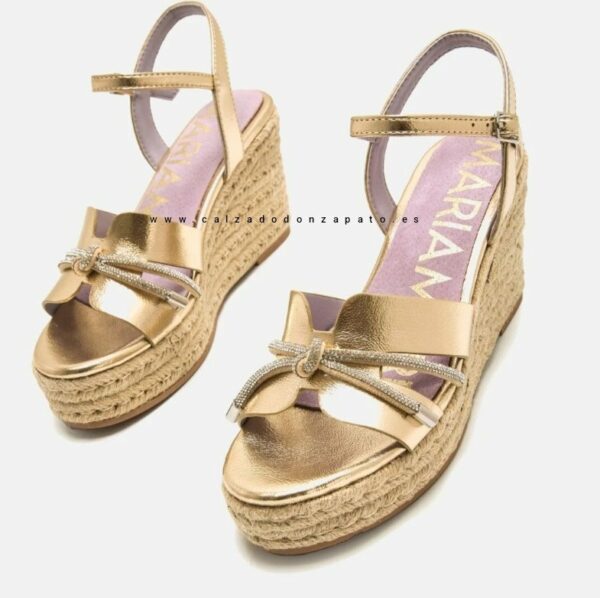 Sandalias cuña MaríaMare 68560 - Imagen 4