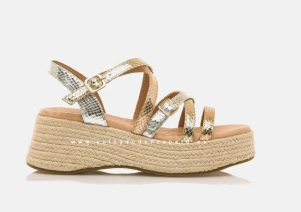 Sandalia Mustang metalizadas 59897