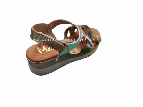 Cuña Marila modelo Sava combi metalizados