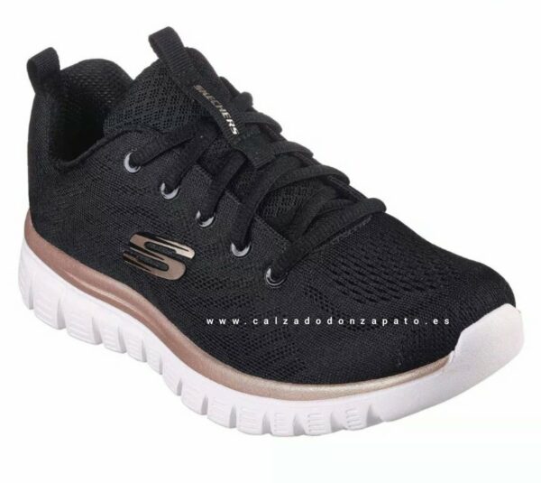 Zapatillas SKECHERS 12615 BKGD negra
