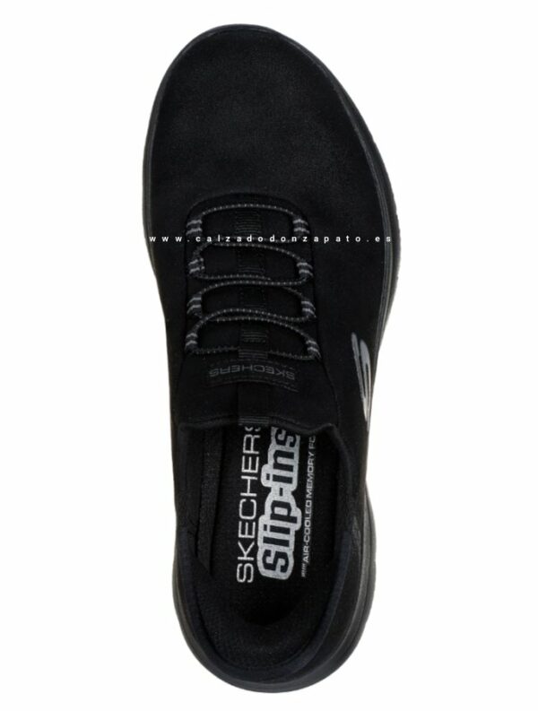 Zapatillas Skechers Summits slip-ins 150254 negro