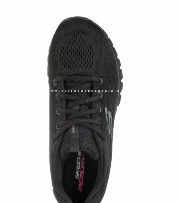 Zapatillas Skechers graceful 12615 negra