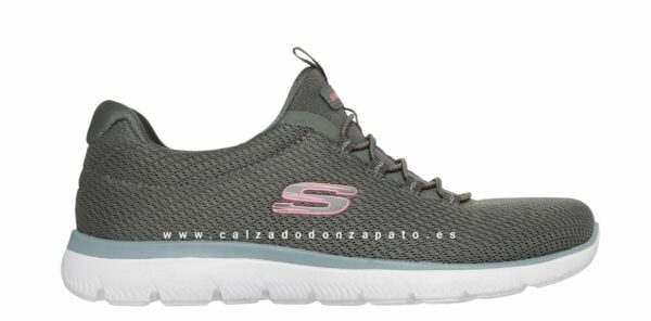 Zapatillas Skechers Summits 150268 olive - Imagen 4