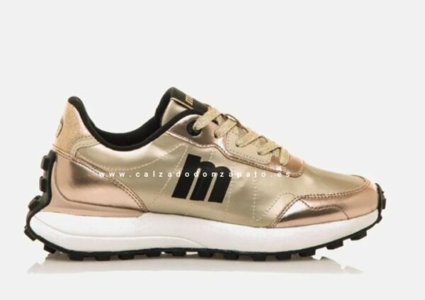 Zapatillas Mustang mujer 60779 oro