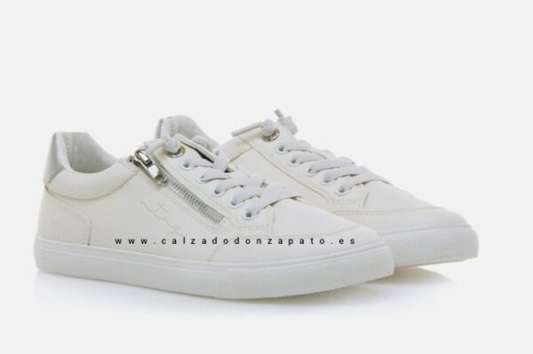 Zapatillas Mustang mujer 60411 blanca