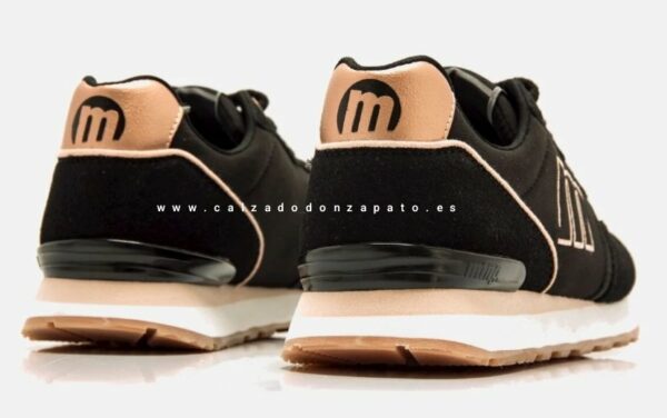 Zapatillas Mustang mujer 60441 negras - Imagen 3