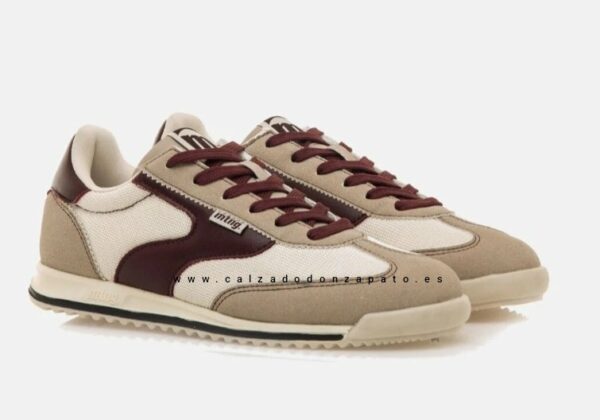 Zapatillas Mustang mujer 60858 beige - Imagen 3