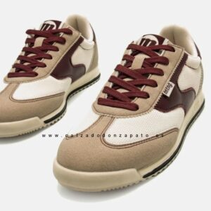 Zapatillas Mustang mujer 60858 beige
