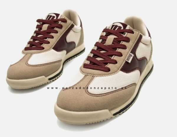 Zapatillas Mustang mujer 60858 beige