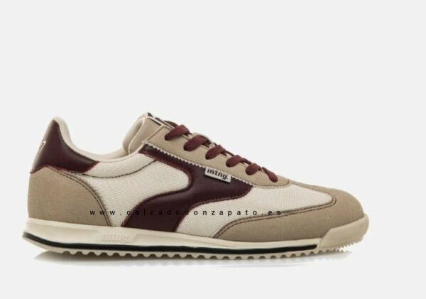 Zapatillas Mustang mujer 60858 beige - Imagen 4