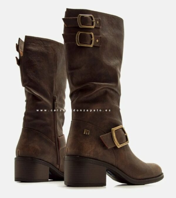 Bota Mustang mujer modelo 54663 marrón - Imagen 2