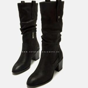 Bota Mustang negro modelo 59357