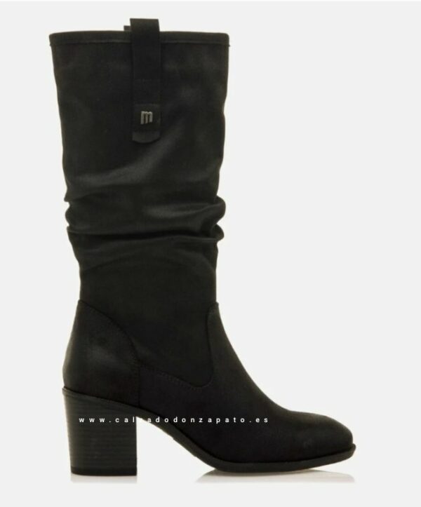 Bota Mustang negro modelo 59357 - Imagen 4